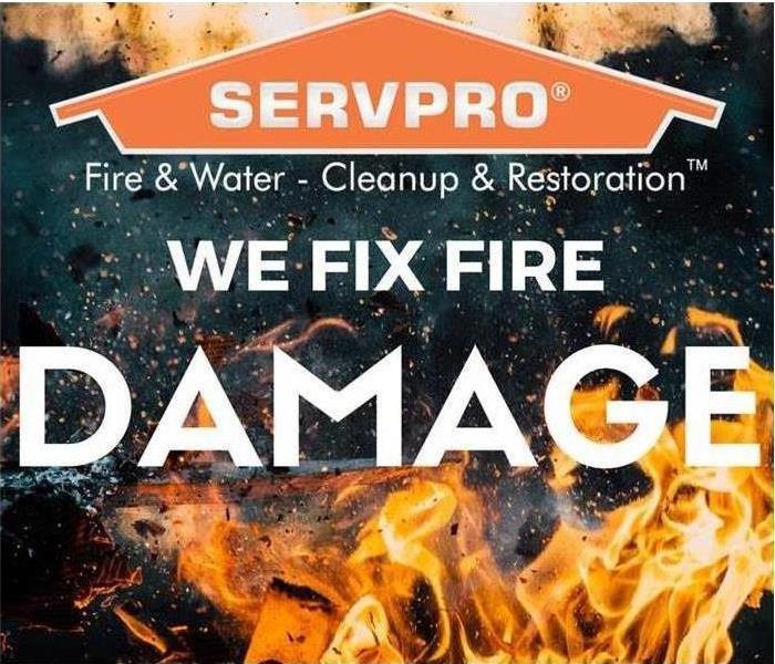 Servpro fire damage restauration 