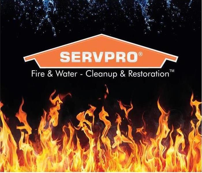 Servpro logo with fire