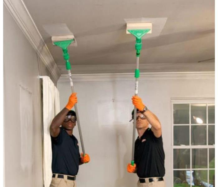 Servpro of Martin County team painting 