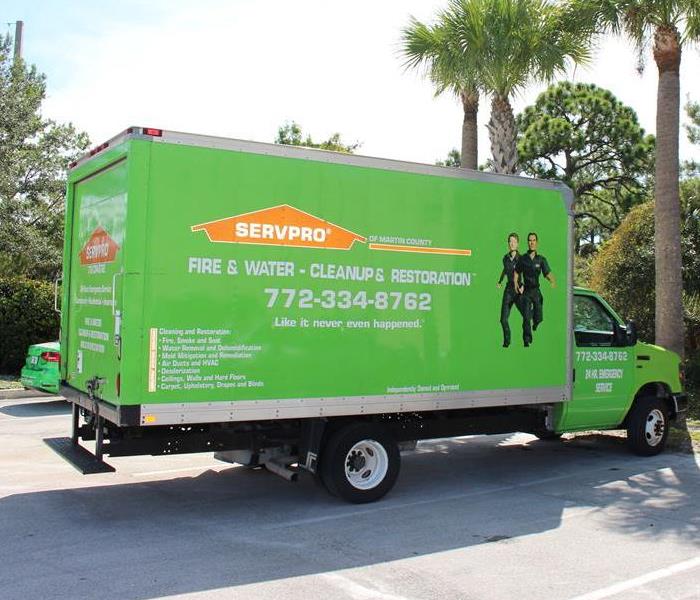 SERVPRO of Martin County truck 